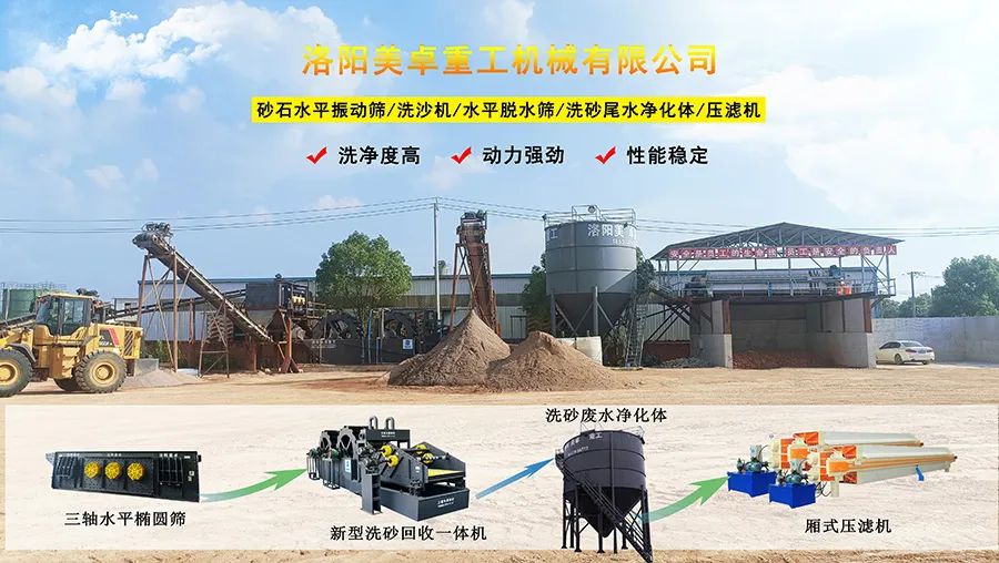 聚焦时产150吨湖北武汉石粉洗砂生产线案例现场(图2) 聚焦时产150吨湖北武汉石粉洗砂生产线案例现场(图2)