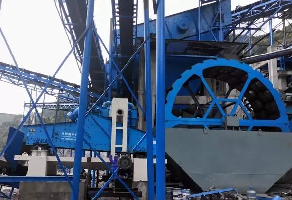 【随手拍】碎石水洗砂生产线现场视频(图2)