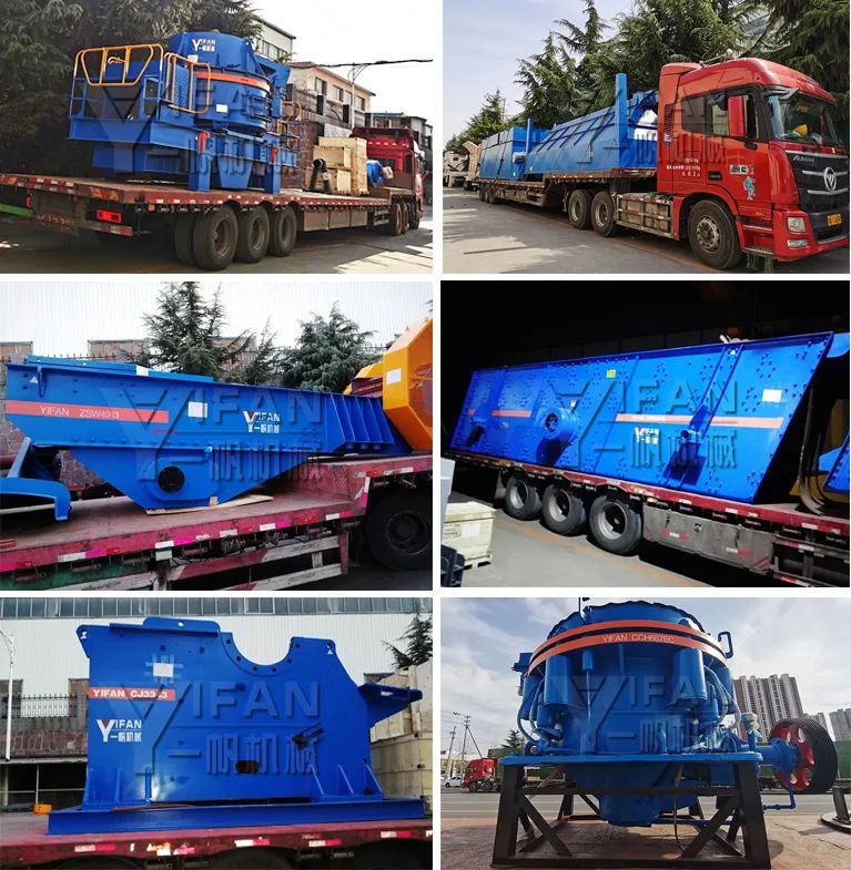 发货郑州一帆高效节能破碎装备助力东南亚石灰石加工生产线(图8)