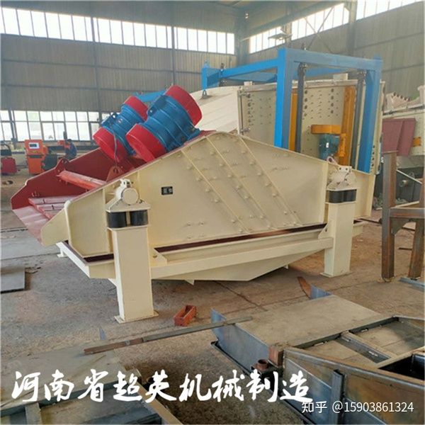 泥沙电动型脱水机内蒙古细沙脱水直线筛(图1)