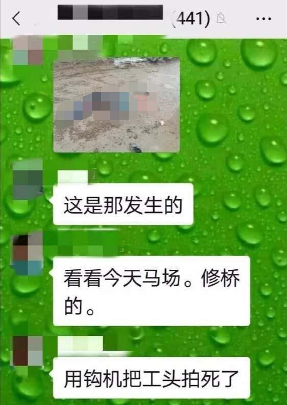 吉林男子用挖掘机挖斗将修路工地的工头拍死，连拍8下，惨不忍睹(图7)