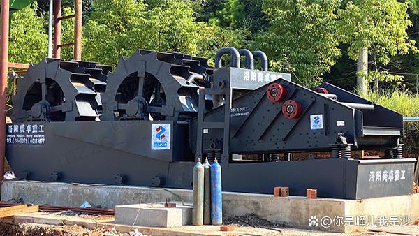 环保型洗砂设备——双轮洗砂回收一体机(图1)