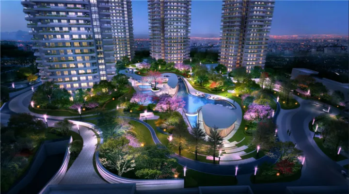 昆明清凤•滇池美岸——滇池边有氧生态住宅，千亩光合公园生活体(图9)