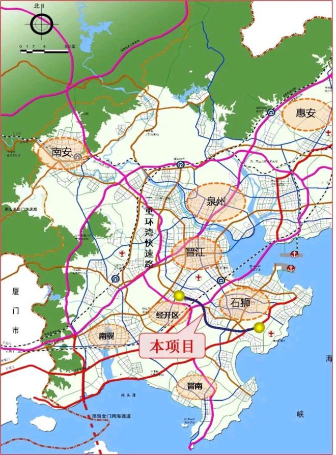 泉州快速轨道交通规划:1号、2号、3号、4号、5号、6号线(图5) 泉州快速轨道交通规划:1号、2号、3号、4号、5号、6号线(图5)