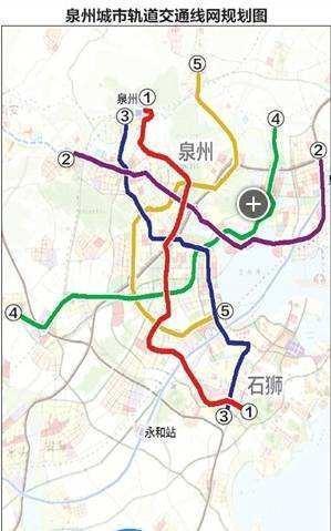 泉州快速轨道交通规划:1号、2号、3号、4号、5号、6号线(图26) 泉州快速轨道交通规划:1号、2号、3号、4号、5号、6号线(图26)