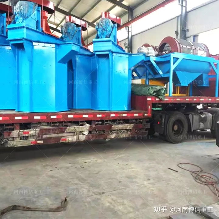 擦洗机（石英砂擦洗机）工作原理以及性能优势(图2)