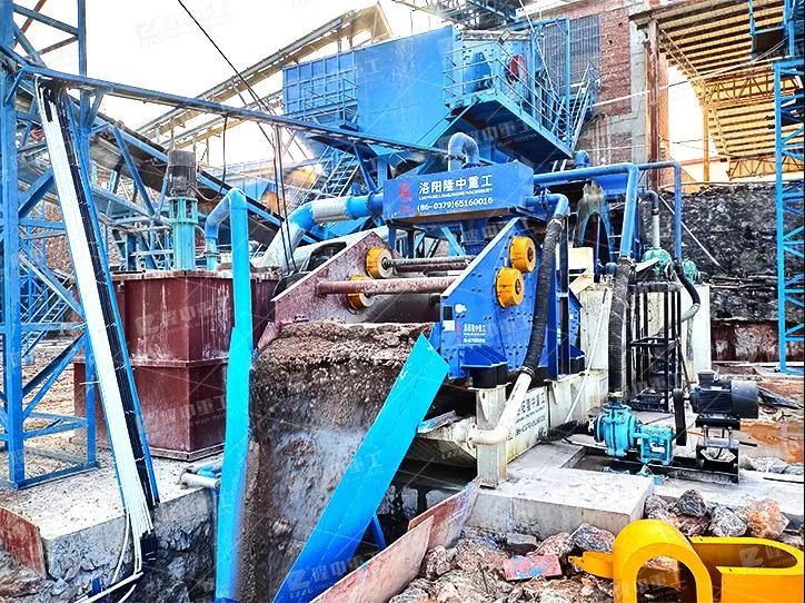 湖南时产100吨洗砂零排放项目生产线正式投产(图6)