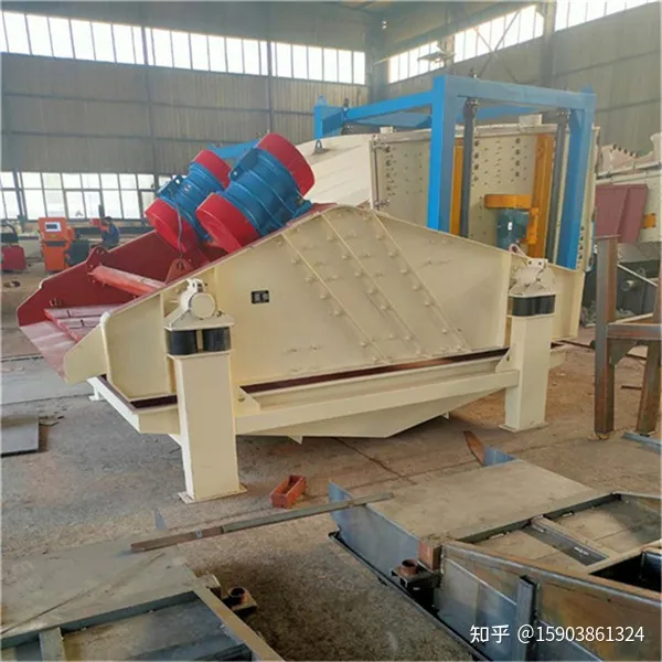 洗沙设备配套振动筛水洗砂尾砂脱水筛(图2)