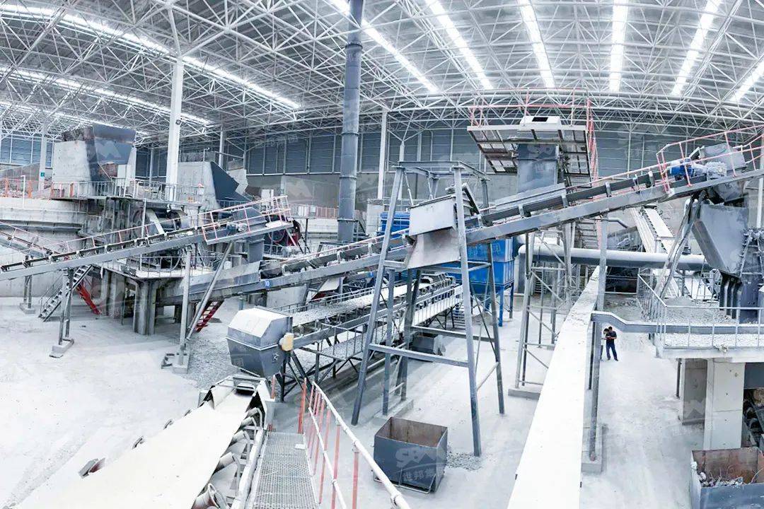 浙江生产高质量花岗岩砂石骨料制砂生产线怎么设计？(图1)