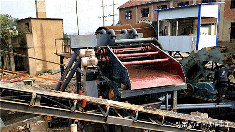 在洗砂机的后边配置震动脱水筛多此一举吗？(图1)