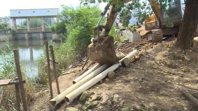 沭阳某镇排查9处非法采洗砂点！六家洗砂场全部关停取缔！(图2)