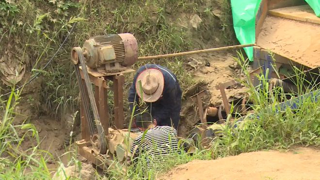 沭阳某镇排查9处非法采洗砂点！六家洗砂场全部关停取缔！(图1)