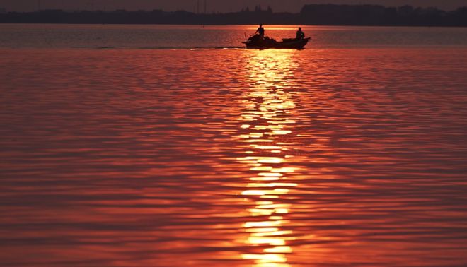 最上海隐藏在青浦小渔村里的“最美夕阳”(图4)