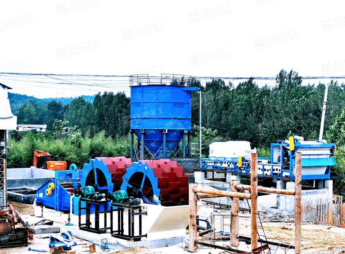 新型移动洗沙机性能优势，多少钱一台？(图2)