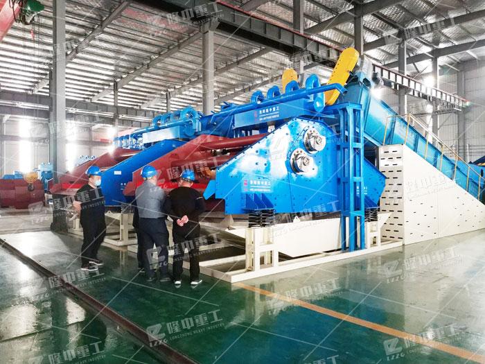 移动式洗沙设备-能走的生产线、价格也很实惠(图2)