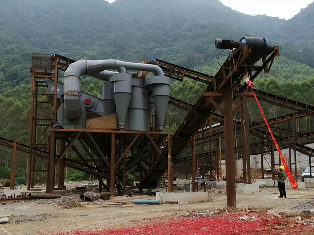 机制砂含粉量过高怎么处理，选什么样的设备解决选粉？(图3)