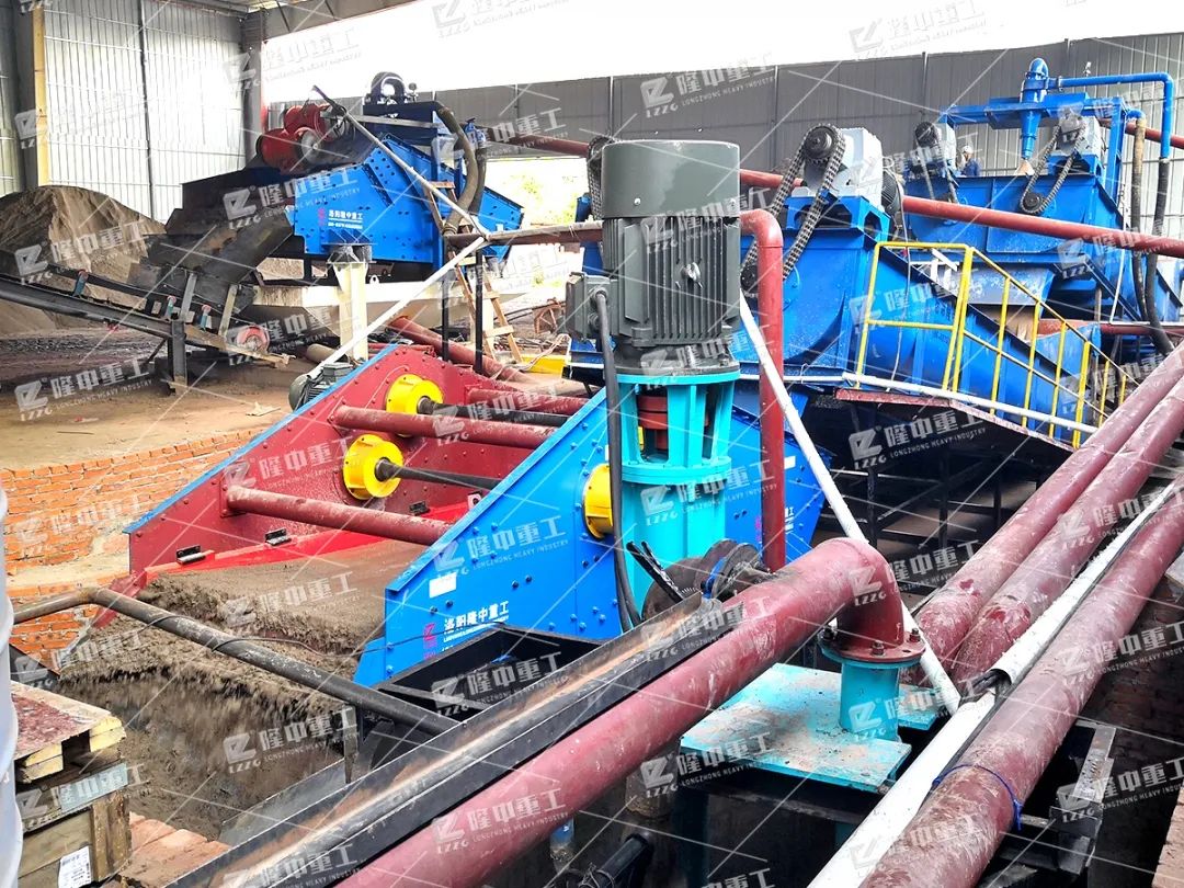 直击现场隆中重工洗砂线落户“火辣之都”重庆(图6)