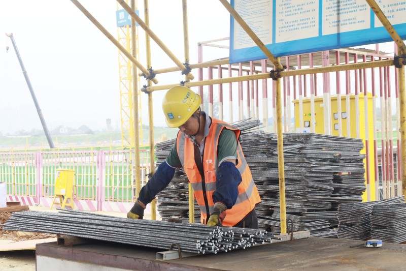 成都市洗瓦堰再生水厂项目吹响建设冲锋号国庆加紧施工(图2)