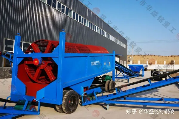 水洗滚筒筛沙机小型水洗滚筒筛沙机水洗滚筒筛沙机视频(图3)