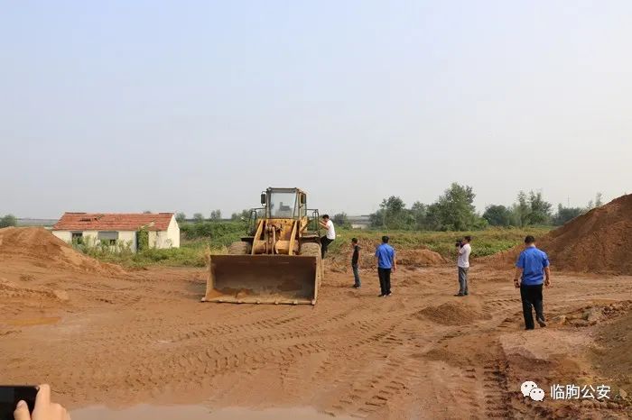 发现一宗，查处一宗！临朐县矿管办取缔一处非法洗砂点！(图2)