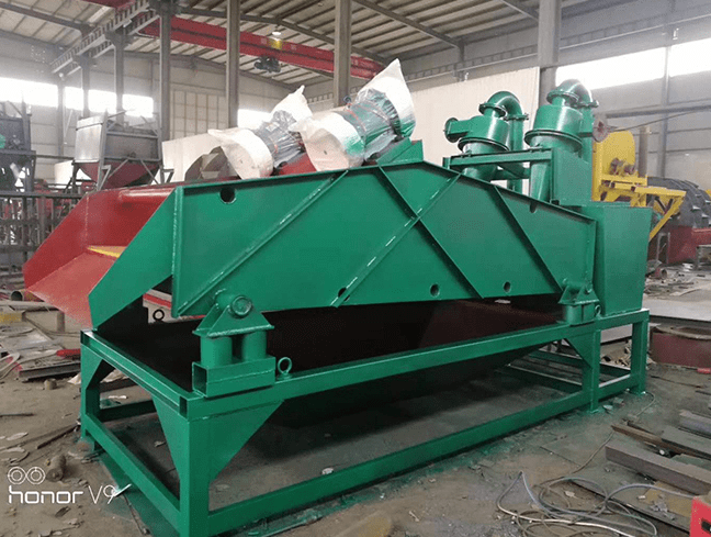 筛分洗砂设备的应用范围以及工作原理(图1)