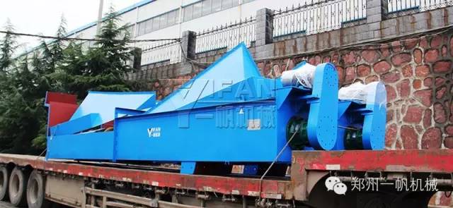 一帆机械螺旋洗砂机深受客户青睐成功发往不丹(图3)