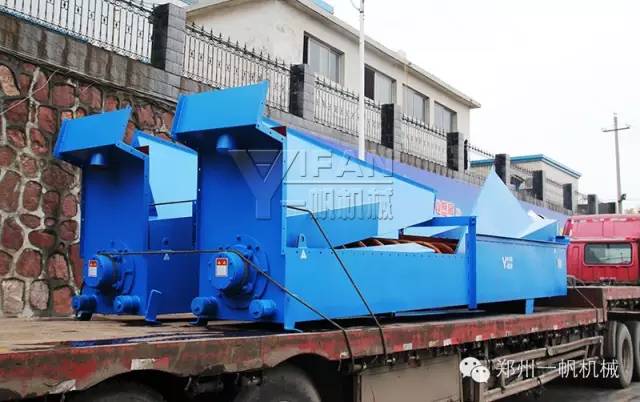 一帆机械螺旋洗砂机深受客户青睐成功发往不丹(图2)