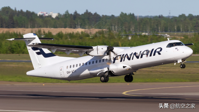 最受欢迎的涡桨支线客机ATR72，能座70多人，产量超1200架(图4)