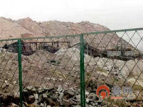 青岛平度大泽山镇石子存放料场被举报无资质洗砂党委回复(图2)