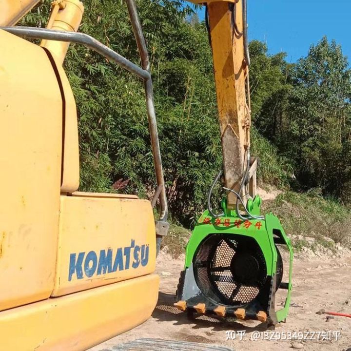 液压滚筒筛分斗挖机滚筒筛分斗挖机洗沙斗水洗沙筛分斗(图1)