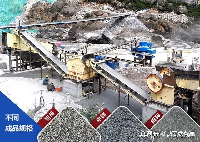 石头制成沙有什么用？专业制砂设备有哪些？(图1)