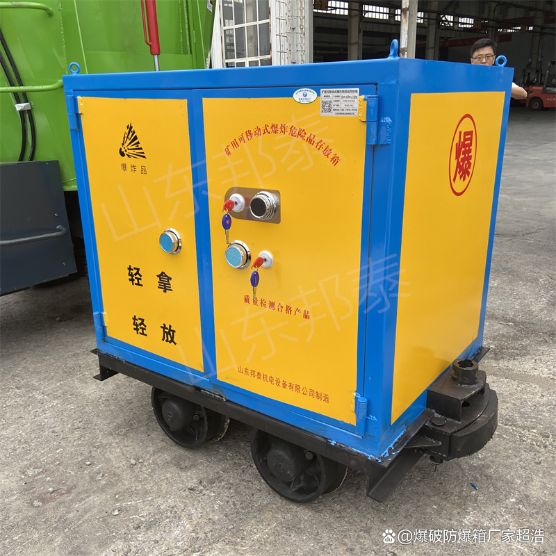 矿用有轨式民爆物品运输车井下有轨火工品车(图3)